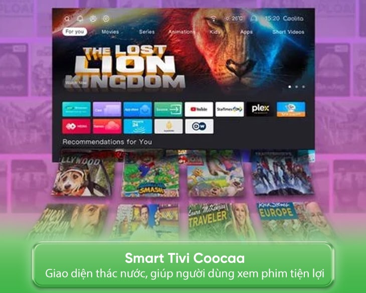 Smart Tivi Coocaa Full HD 43 Inch 43S3U+ model 2024, giá tốt Smart Tivi Coocaa Full HD 43 Inch 43S3U+ model 2024, giá tốt - hình ảnh sản phẩm