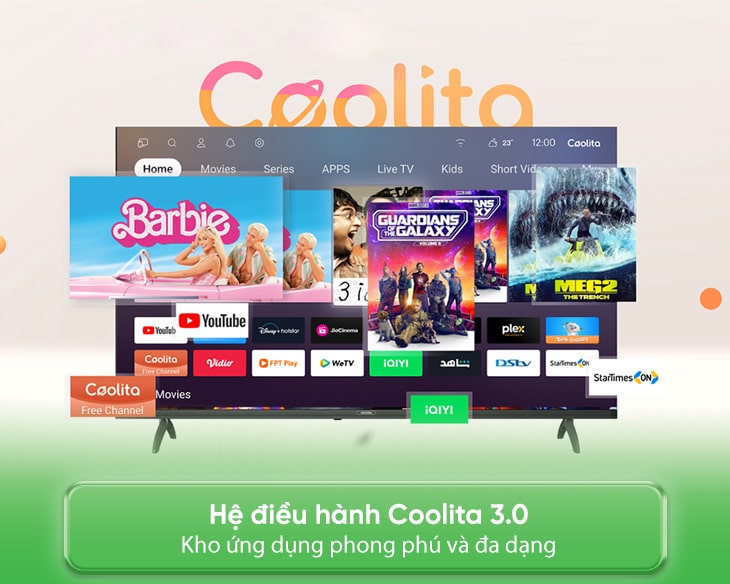 Smart Tivi Coocaa Full HD 43 Inch 43S3U+ model 2024, giá tốt Smart Tivi Coocaa Full HD 43 Inch 43S3U+ model 2024, giá tốt - hình ảnh sản phẩm