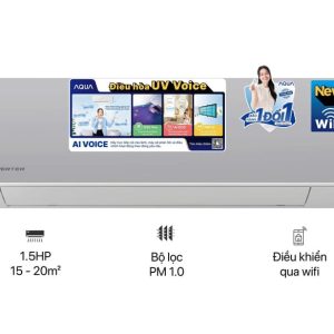 Máy lạnh Aqua Inverter 1.5 HP AQA-RUV13VS | Điện máy Phúc Anh - hình ảnh sản phẩm