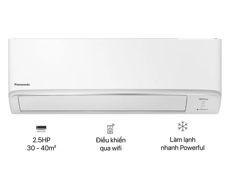 Máy lạnh Panasonic Inverter 2.5 HP CU/CS-RU24CKH-8D Máy lạnh Panasonic Inverter 2.5 HP CU/CS-RU24CKH-8D - hình ảnh sản phẩm