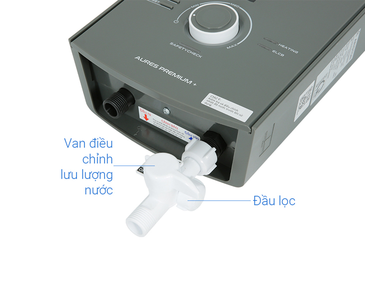 Máy nước nóng trực tiếp Ariston 4500W AURES PREMIUM+ 4.5P Máy nước nóng trực tiếp Ariston 4500W AURES PREMIUM+ 4.5P - góc nhìn 3
