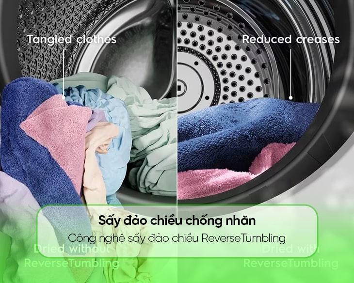 Máy sấy thông hơi Electrolux UltimateCare 9 kg EDS904N3SC Máy sấy thông hơi Electrolux UltimateCare 9 kg EDS904N3SC - góc nhìn 5