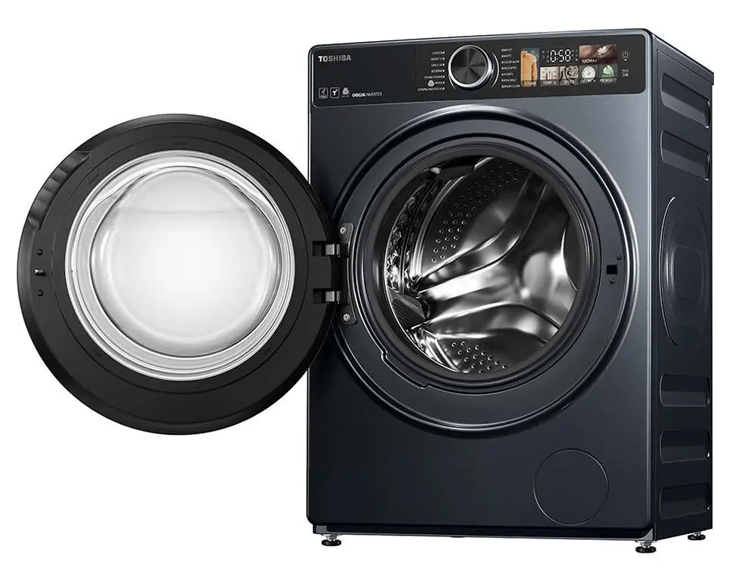 Máy giặt sấy Toshiba 10.5/7 kg TWD-T25BZU115MWV(MG) Máy giặt sấy Toshiba 10.5/7 kg TWD-T25BZU115MWV(MG) - góc nhìn 4