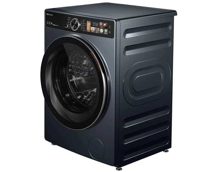 Máy giặt sấy Toshiba 10.5/7 kg TWD-T25BZU115MWV(MG) Máy giặt sấy Toshiba 10.5/7 kg TWD-T25BZU115MWV(MG) - góc nhìn 2