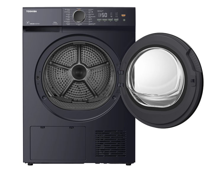 Máy sấy bơm nhiệt Toshiba 8 kg TD-T21B90HWV(MG) Giá Tốt Máy sấy bơm nhiệt Toshiba 8 kg TD-T21B90HWV(MG) Giá Tốt - góc nhìn 3