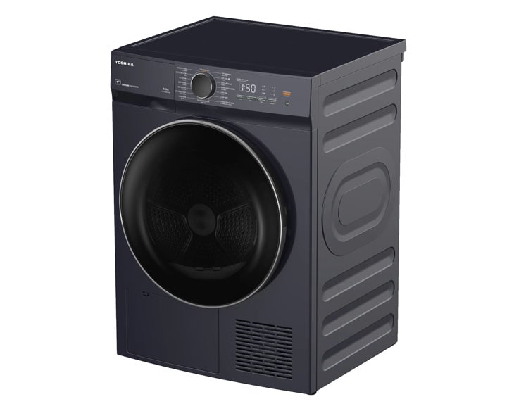 Máy sấy bơm nhiệt Toshiba 8 kg TD-T21B90HWV(MG) Giá Tốt Máy sấy bơm nhiệt Toshiba 8 kg TD-T21B90HWV(MG) Giá Tốt - góc nhìn 2