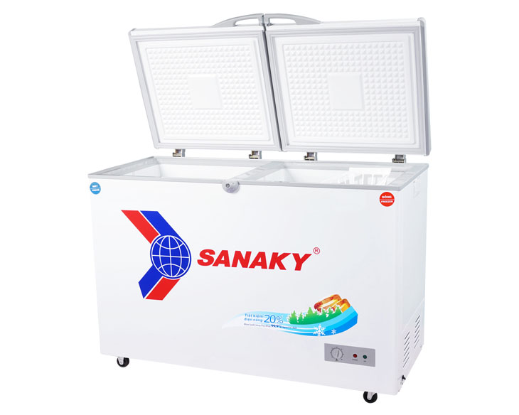 Tủ Đông Mát Sanaky 280 lít VH-4099W1 chính hãng, giá tốt Tủ Đông Mát Sanaky 280 lít VH-4099W1 chính hãng, giá tốt - góc nhìn 5
