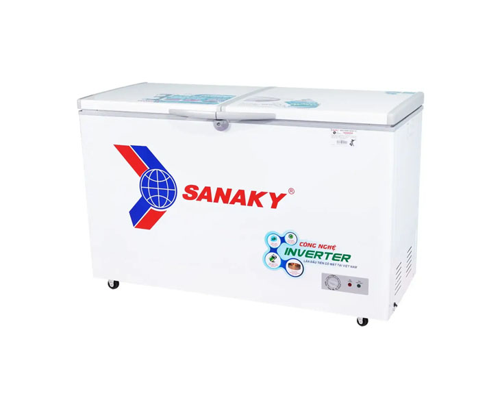Tủ Đông Sanaky Inverter 305 Lít VH-4099A3 giá tốt, có trả góp Tủ Đông Sanaky Inverter 305 Lít VH-4099A3 giá tốt, có trả góp - góc nhìn 2