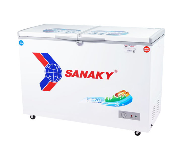 Tủ Đông Mát Sanaky 280 lít VH-4099W1 chính hãng, giá tốt Tủ Đông Mát Sanaky 280 lít VH-4099W1 chính hãng, giá tốt - góc nhìn 2