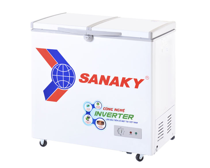 Tủ Đông Sanaky Inverter 208 Lít VH-2599A3 chính hãng, giá tốt Tủ Đông Sanaky Inverter 208 Lít VH-2599A3 chính hãng, giá tốt - góc nhìn 3