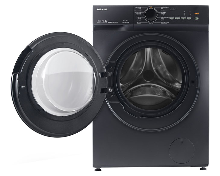 Máy giặt sấy Toshiba 13/8kg TWD-T21BU140UWV(MG) giá tốt Máy giặt sấy Toshiba 13/8kg TWD-T21BU140UWV(MG) giá tốt - góc nhìn 3