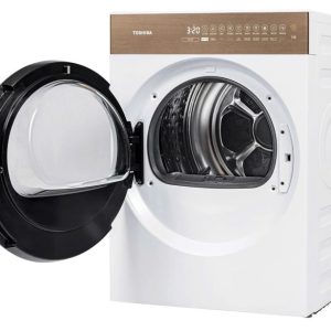 Máy sấy bơm nhiệt Toshiba 8 kg TD-T37BS90HWV(WT) 2025 - góc nhìn 3