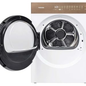 Máy sấy bơm nhiệt Toshiba 8 kg TD-T37BS90HWV(WT) 2025 - góc nhìn 2