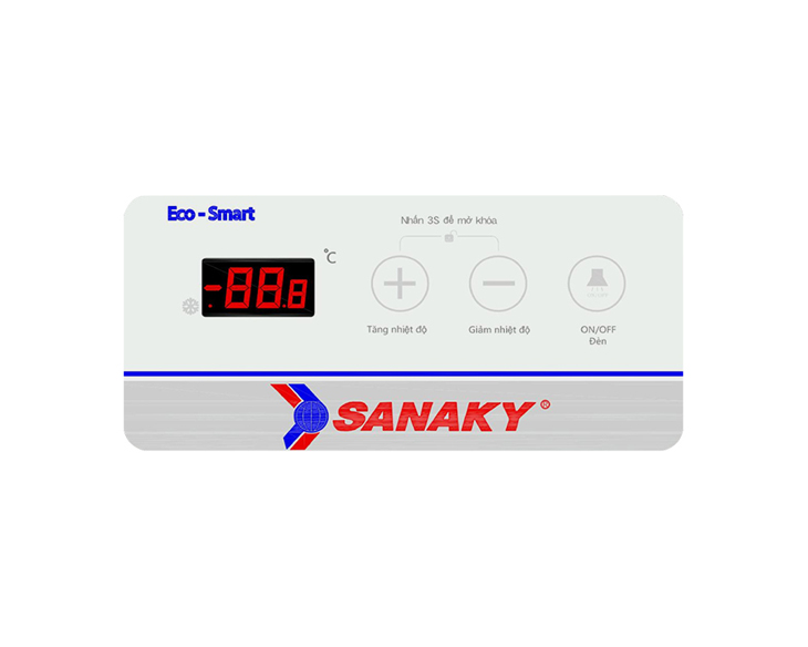 Tủ Đông Sanaky Inverter 750 Lít VH-1099K3A chính hãng Tủ Đông Sanaky Inverter 750 Lít VH-1099K3A chính hãng - góc nhìn 3