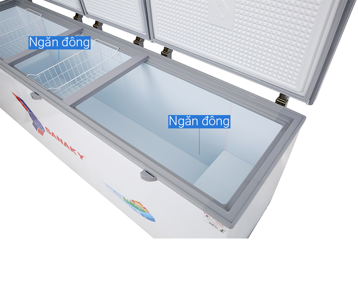 Tủ Đông Sanaky 900 lít VH-1199HY chính hãng, giá tốt Tủ Đông Sanaky 900 lít VH-1199HY chính hãng, giá tốt - góc nhìn 4