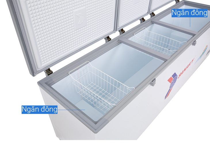 Tủ Đông Sanaky 900 lít VH-1199HY chính hãng, giá tốt Tủ Đông Sanaky 900 lít VH-1199HY chính hãng, giá tốt - góc nhìn 3