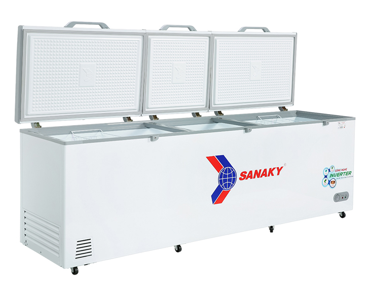 Tủ Đông Sanaky Inverter 900 lít VH-1199HY3 chính hãng Tủ Đông Sanaky Inverter 900 lít VH-1199HY3 chính hãng - góc nhìn 2