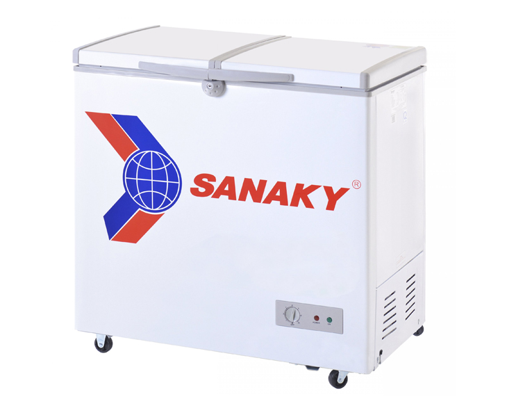 Tủ Đông Sanaky 208 lít VH-255A2 giá tốt, có trả góp Tủ Đông Sanaky 208 lít VH-255A2 giá tốt, có trả góp - góc nhìn 2