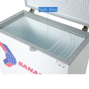 Tủ Đông Sanaky 208 Lít VH-255HY2 giá tốt, có trả góp - góc nhìn 5