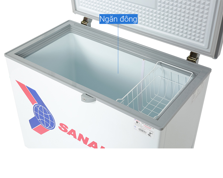 Tủ Đông Sanaky 208 Lít VH-255HY2 giá tốt, có trả góp Tủ Đông Sanaky 208 Lít VH-255HY2 giá tốt, có trả góp - góc nhìn 5
