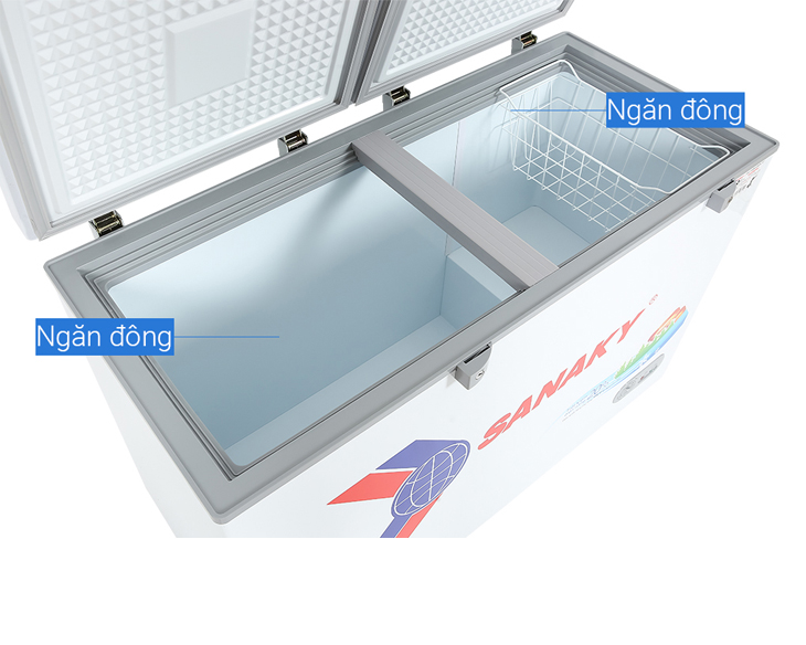 Tủ Đông Sanaky 270 lít VH-3699A2KD chính hãng, giá tốt Tủ Đông Sanaky 270 lít VH-3699A2KD chính hãng, giá tốt - góc nhìn 5