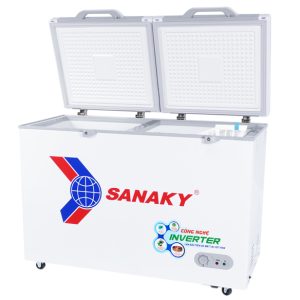 Tủ Đông Sanaky Inverter 305 lít VH-4099A4K chính hãng - góc nhìn 3