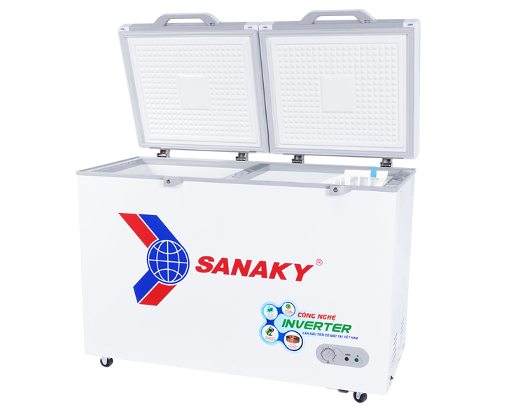 Tủ Đông Sanaky Inverter 305 lít VH-4099A4K chính hãng Tủ Đông Sanaky Inverter 305 lít VH-4099A4K chính hãng - góc nhìn 3