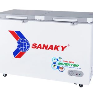 Tủ Đông Sanaky Inverter 305 lít VH-4099A4K chính hãng - góc nhìn 2