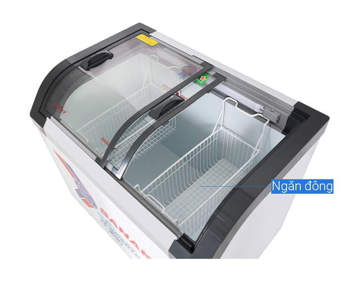 Tủ Đông Sanaky Inverter 350 lít VH-4899K3B chính hãng Tủ Đông Sanaky Inverter 350 lít VH-4899K3B chính hãng - góc nhìn 3