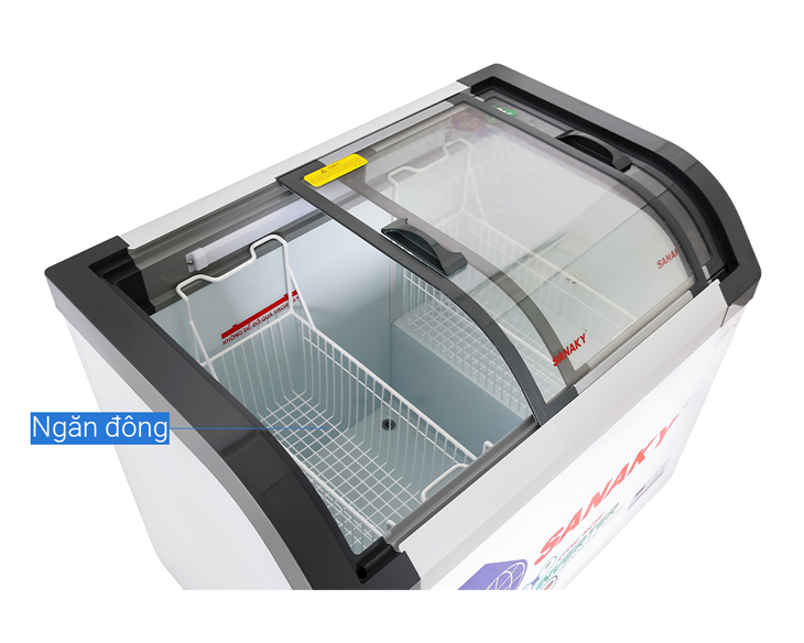 Tủ Đông Sanaky Inverter 350 lít VH-4899K3B chính hãng Tủ Đông Sanaky Inverter 350 lít VH-4899K3B chính hãng - góc nhìn 2