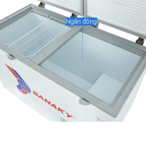 Tủ Đông Sanaky Inverter 410 lít VH-5699HY3 chính hãng - góc nhìn 5