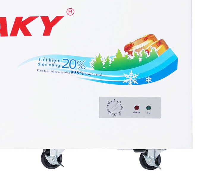 Tủ Đông Sanaky 450 Lít VH-6899K chính hãng, giá tốt Tủ Đông Sanaky 450 Lít VH-6899K chính hãng, giá tốt - góc nhìn 4