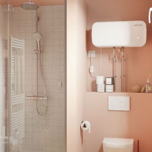 Máy nước nóng gián tiếp Atlantic 30 lít SWH 30H M-6 AMI SLIM - góc nhìn 4