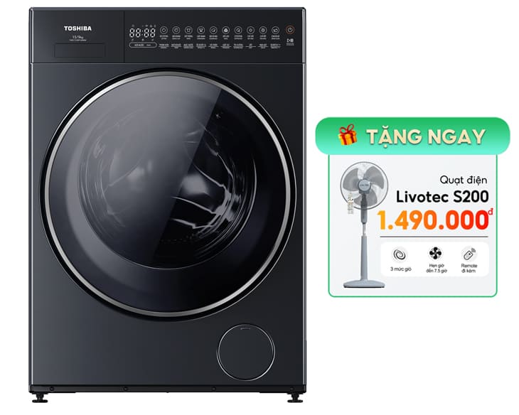 Máy giặt sấy Toshiba 15/9 kg TWD-T35BP160MWV(MG) 2026 Máy giặt sấy Toshiba 15/9 kg TWD-T35BP160MWV(MG) 2026 - hình ảnh sản phẩm