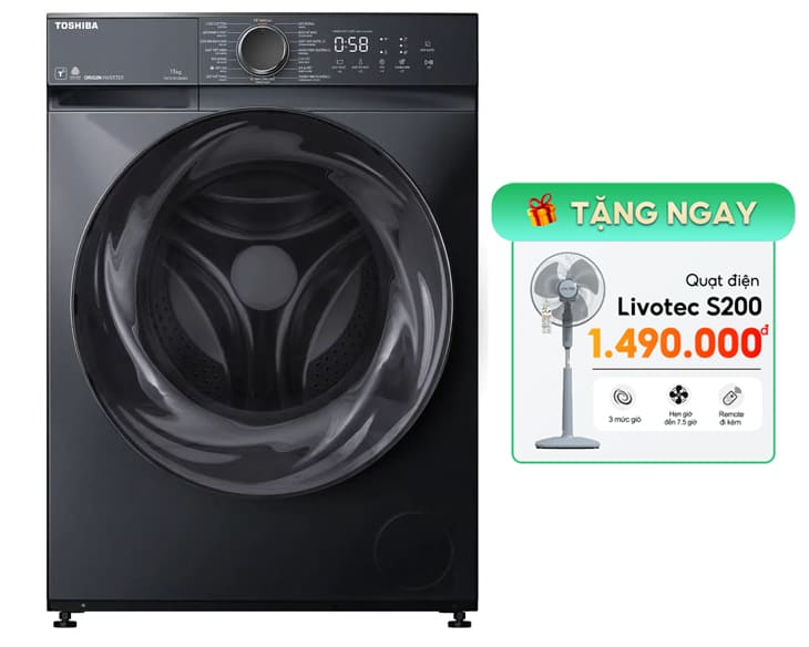 Máy giặt Toshiba Inverter 11 kg TW-T21B120UWV(MG) 2025 Máy giặt Toshiba Inverter 11 kg TW-T21B120UWV(MG) 2025 - hình ảnh sản phẩm