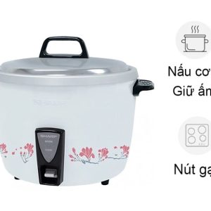 Nồi cơm điện nắp rời Sharp 3.8 lít KSH-D44V chính hãng, giá tốt - hình ảnh sản phẩm
