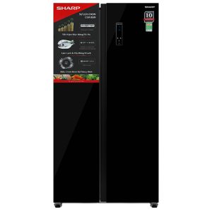 Tủ lạnh Sharp Inverter 442 lít SJ-SBX440VG-BK chính hãng - hình ảnh sản phẩm